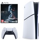 Konsola Sony PlayStation 5 Slim 1024GB biało-czarny + Until Dawn