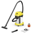 Odkurzacz Karcher WD3S tradycyjny bezworkowy żółty