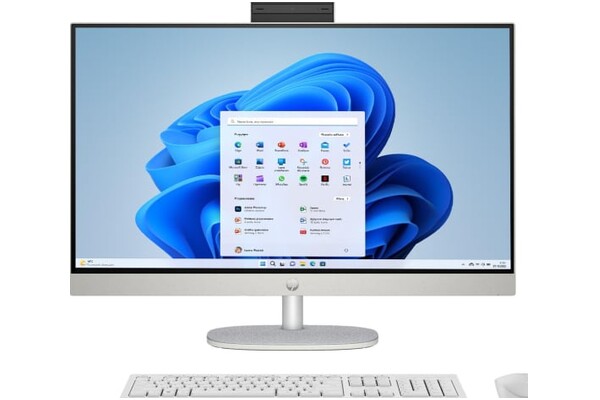 HP 27-cr0222nw AMD Ryzen 7 16GB DDR4 AMD Radeon Graphics 500GB SSD Windows 11 Home