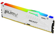 Pamięć RAM Kingston Fury White Beast RGB 32GB DDR5 6000MHz Z radiatorem 36CL