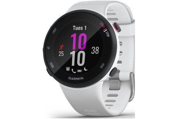 Smartwatch Garmin Forerunner 45S 1.04" biały