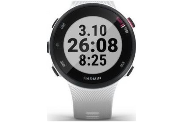 Smartwatch Garmin Forerunner 45S 1.04" biały
