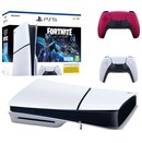 Konsola Sony PlayStation 5 Slim 1TB biało-czarny + pad bezprzewodowy DualSense - 2 szt.