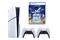 Konsola Sony PlayStation 5 Slim 1TB biało-czarny + Astro Bot + pad bezprzewodowy DualSense - 2 szt.