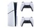 Konsola Sony PlayStation 5 Slim 1TB biało-czarny + Astro Bot + pad bezprzewodowy DualSense - 2 szt.