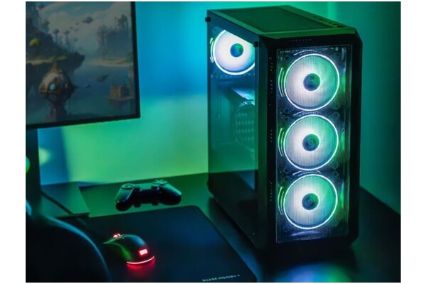 Silver Monkey BSi512R406Tv9-S-A X Battlestation Intel Core i5 16GB DDR4 NVIDIA GeForce RTX 4060 Ti 8GB 1TB SSD Windows 11 Home