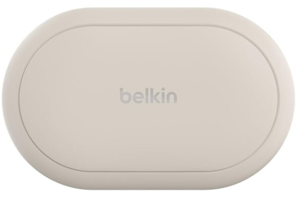 Słuchawki Belkin SoundForm Nauszne Bezprzewodowe beżowy