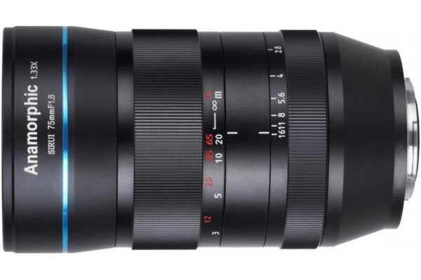 Obiektyw SIRUI f/1.8 75mm Anamorphic 1.33x Micro 4/3
