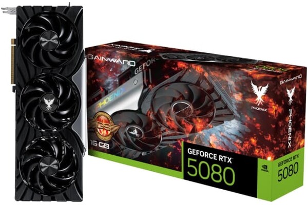Karta graficzna GAINWARD RTX 5080 Phoenix GS 16GB GDDR7