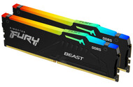 Pamięć RAM Kingston Fury Black Beast RGB 16GB DDR5 6000MHz Z radiatorem 36CL