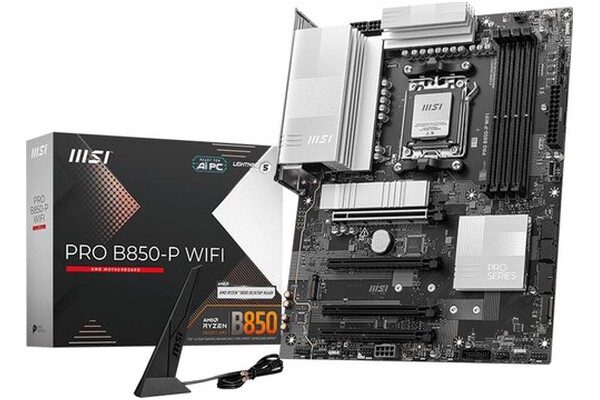 Płyta główna MSI B850P Pro WiFi Socket AM5 AMD B850 DDR5 ATX