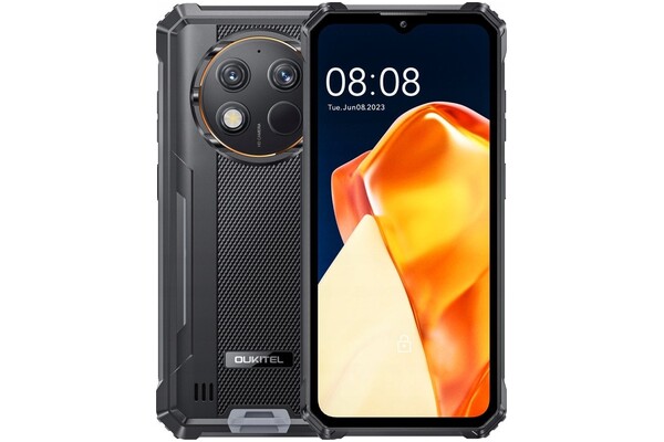 Smartfon OUKITEL G1 czarno-pomarańczowy 6.52" 6.0GB/256.0GB