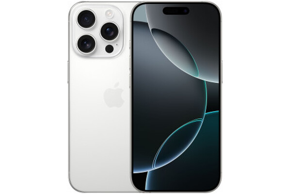 Smartfon Apple iPhone 16 Pro Tytan Biały 6.30" 128.0GB