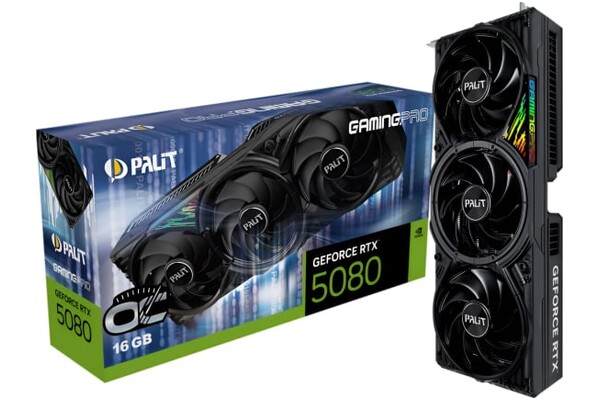 Karta graficzna PALIT RTX 5080 Gaming Pro 16GB GDDR7