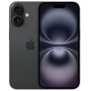 Smartfon Apple iPhone 16 czarny 6.10" 128.0GB