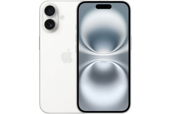 Smartfon Apple iPhone 16 biały 6.10" 128.0GB