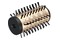 suszarko-lokówka BaByliss AS952E 650W kolor złoty