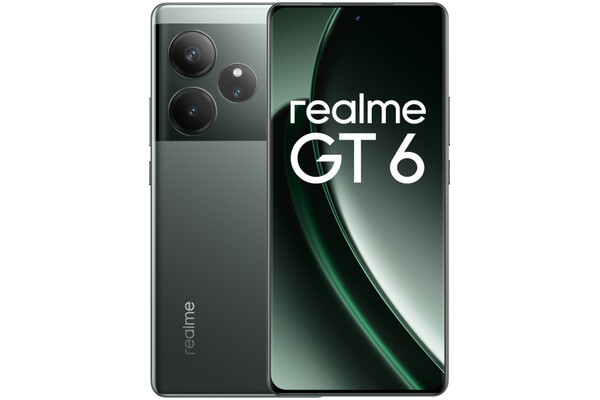 Smartfon realme GT6 5G zielony 6.78" 12.0GB/256.0GB