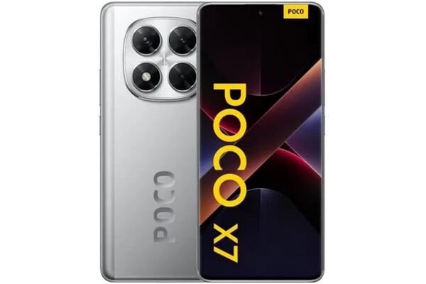 Smartfon POCO X7 5G srebrny 6.67" 12.0GB/512.0GB