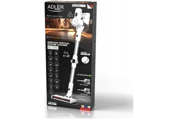 Odkurzacz Adler AD7060 pionowy z pojemnikiem 350W biały