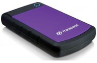 Dysk zewnętrzny HDD Transcend StoreJet 25H3P 1TB Czarno-fioletowy