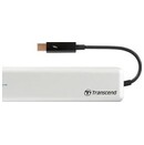 Dysk zewnętrzny SSD Transcend JetDrive 855 960GB czarno-srebrny