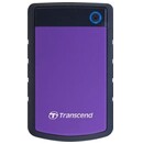 Dysk zewnętrzny HDD Transcend StoreJet 25H3P 4TB Czarno-fioletowy