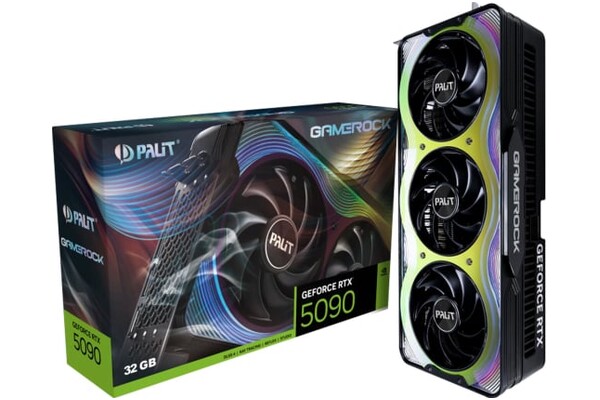 Karta graficzna PALIT RTX 5090 GameRock OC 32GB GDDR7