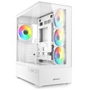 Obudowa PC Sharkoon AK6 Midi Tower biały
