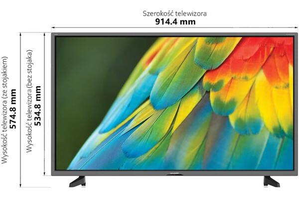 Telewizor Sharp 40BF4E 40" Full HD