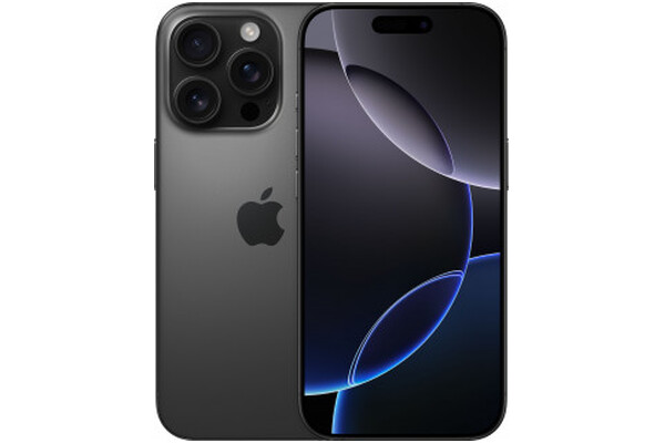 Smartfon Apple iPhone 16 Pro Tytan Czarny 6.30" 256.0GB