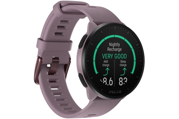 Smartwatch Polar Pacer fioletowy