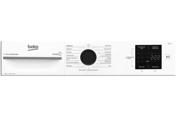 Pralka Beko BM1WFU39225WPB 9.0kg 1200obr./min