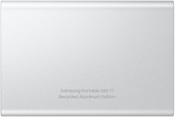 Dysk zewnętrzny SSD Samsung T7 2TB srebrny