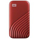Dysk zewnętrzny SSD WD My Passport 1000GB czerwony