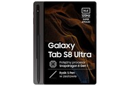 Tablet Samsung Galaxy Tab S8 Ultra 14.60" Qualcomm Snapdragon 8 8.0GB/128GB, WiFi, grafitowy
