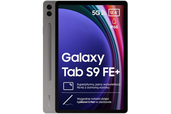 Tablet Samsung Galaxy Tab S9 FE+ 12.40" Samsung Exynos 1380 8.0GB/128GB, WiFi, szary