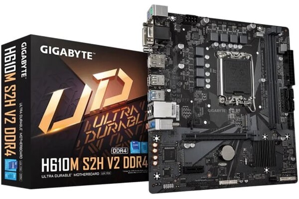 Płyta główna GIGABYTE H610MS2H V2 Socket 1700 Intel H610 DDR4 miniATX