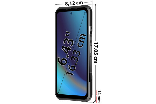 Smartfon DOOGEE V20 Pro 5G pomarańczowy 6.43" 12.0GB/256.0GB