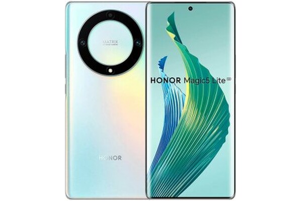 Smartfon HONOR Magic5 Lite 5G srebrny 6.67" 6.0GB/128.0GB