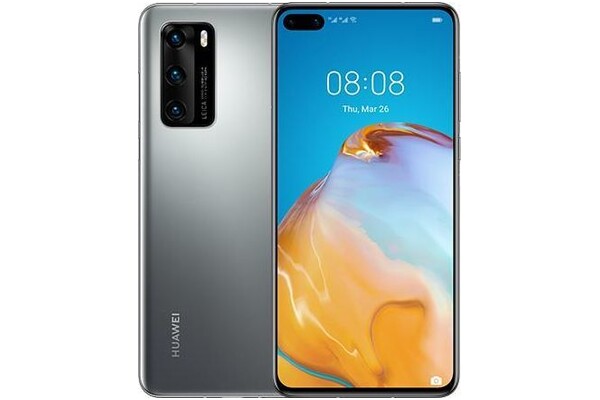 Smartfon Huawei P40 5G srebrny 6.10" 8.0GB/128.0GB