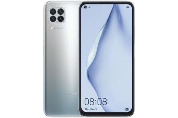 Smartfon Huawei P40 Lite srebrny 6.40" 6.0GB/128.0GB