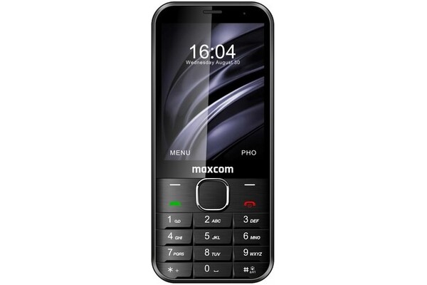 Smartfon MaxCom czarny 3.20" 0.1GB/poniżej 0.5GB