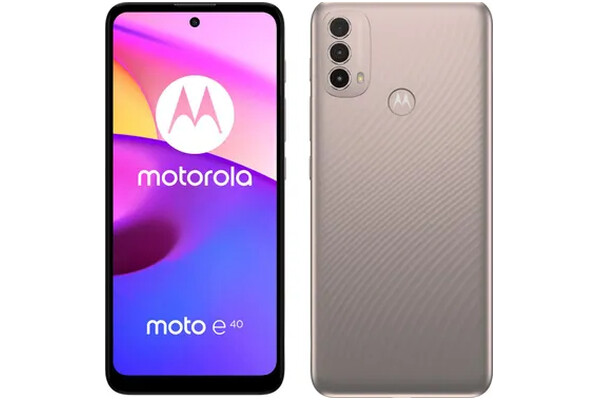 Smartfon Motorola moto e40 różowy 6.53" 4.0GB/64.0GB