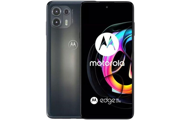 Smartfon Motorola edge 20 lite 5G czarny 6.70" 8.0GB/128.0GB