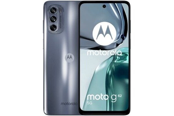 Smartfon Motorola moto g62 5G grafitowy 6.50" 8.0GB/128.0GB