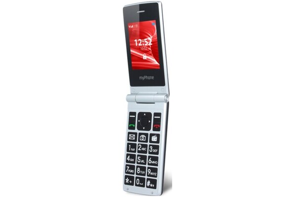 Smartfon myPhone Tango czarno-srebrny 2.40" poniżej 0.1GB/poniżej 0.5GB