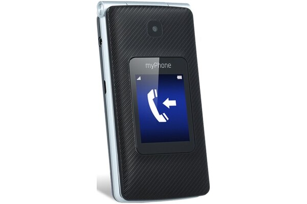 Smartfon myPhone Tango czarno-srebrny 2.40" poniżej 0.1GB/poniżej 0.5GB