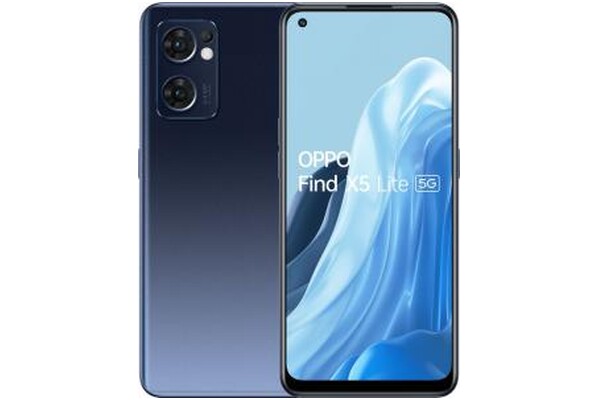 Smartfon OPPO Find X5 Lite 5G czarny 6.43" 8.0GB/256.0GB