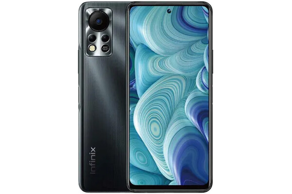 Smartfon Infinix Hot 11s czarny 6.78" 4.0GB/128.0GB